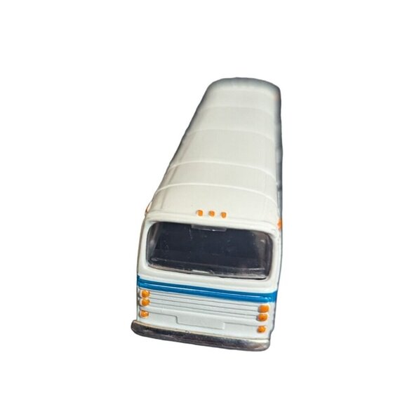 Vintage Diecast "Central Station" Bus Model Toy New York bus  Roll back  6" - Picture 5 of 6